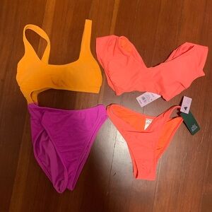 Two New Bathing Suits Bikinis XS from Target Wild Fable